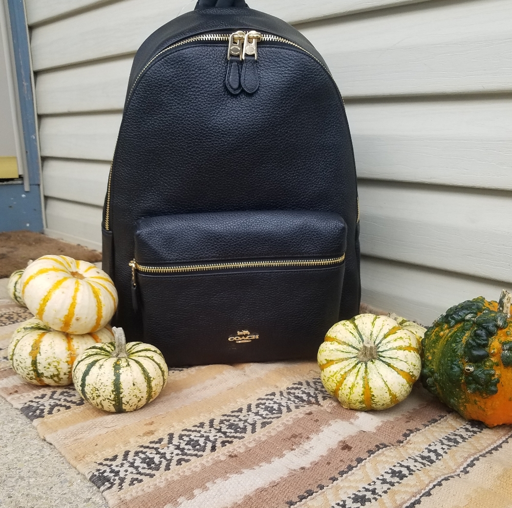Coach "Charlie" backpack in black